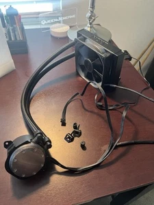 NZXT Kraken 120 - RL-KR120-B1 - AIO RGB CPU Liquid Cooler AM4 Bracket Only - Afbeelding 1 van 6