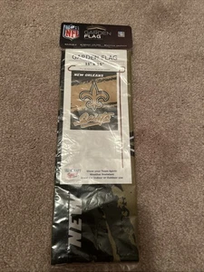 New Orlean Saints NFL Football 11" X 15" Wincraft Garden  Flag NEW!!! - Picture 1 of 1