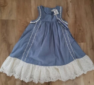 adorable NWT girls Artisan NY lace ruffle dress size 3T - Picture 1 of 7