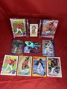 TRISTON MCKENZIE SP RC Lot (10) CHROME Topps MLB SILVER Foil MLB Card GUARDIANS - Picture 1 of 12