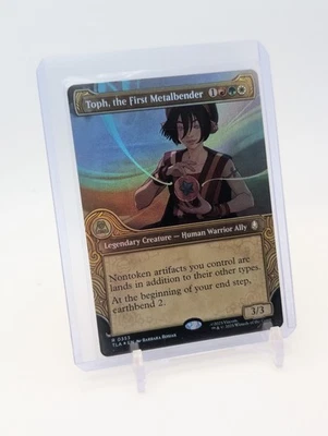 MTG - Toph, The First Metalbender - FOIL Showcase Rare #353 - Avatar TLA NM - Image 1 of 2