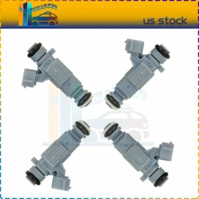 4 inyectores de combustible para Hyundai Sonata 2005 2004 2003 2002 2001 2,4 L 35310-38010 Foto 1 de 4
