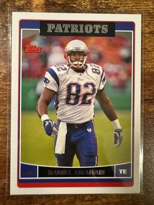 2006 Topps #158 Daniel Graham New England Patriots - Image 1 of 2