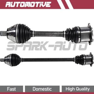 Front CV Joint Axle Shaft Pair Set 2 piece NEW For Audi A3 2013 2012 2011 2010 - Afbeelding 1 van 9