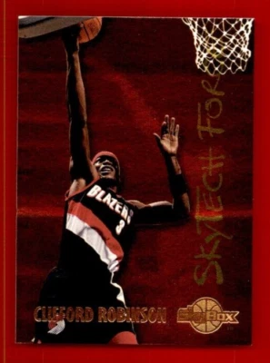 1994-95 SkyBox Premium SkyTech Force #SF24 Clifford Robinson. - Image 1 of 2
