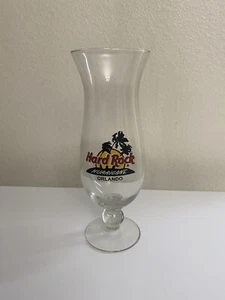 Collectible Hard Rock Cafe Orlando Hurricane 9" Cocktail Drink Glass - Bild 1 von 10