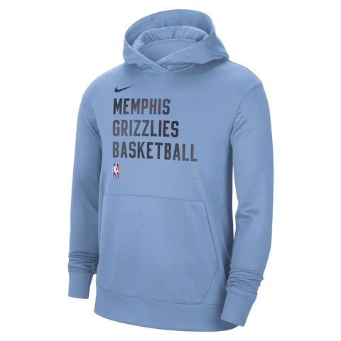 Memphis Grizzlies Nike 2023/24 Performance Spotlight On-Court Practice Hoodie Cover