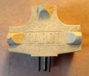 Vintage CAROL 3 in 1 ELECTICAL PLUG 15A-125V LISTED 87KI - Picture 1 of 7
