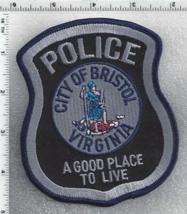 City of Bristol Police (Virginia) 2nd Issue Shoulder Patch - Picture 1 of 1