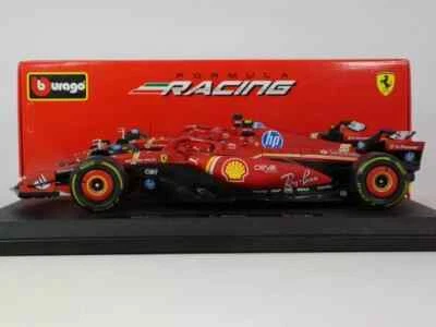 BURAGO  1:18  AUTO DIE CAST  F1  FERRARI SF-24 2024 #55  C . SAINZ    18-16815 - Immagine 1 di 3