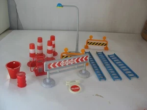 Juego de construcción para niños 15 piezas Peligro Trabajo en carretera Control de tráfico - Imagen 1 de 7