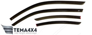 Tape-on Windows Visors Deflector Sun Rain Guardr for BMW 3 Coupe 2d (E46) 99-06 - Picture 1 of 8