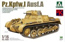 Takom 1008 - German WWII Pz.Kpfw.I Ausf.A 1/16 Scale Plastic Tank Model Kit T48P