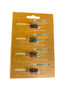 Sram D1 12 Speed Road Spare Rainbow Powerlock Chain Links Pack Of 4 For 4 Chain - Picture 1 of 3