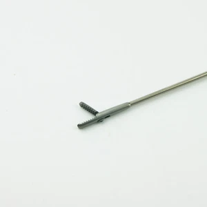 Kehlkopf Operationszange Mikro Kehlkopf gerader Kopf Widerhaken Zahn - Bild 1 von 3