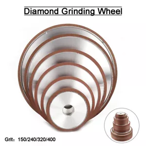 80-200mm Diamond Grinding Wheel Abrasive Disc Carbide Metal Grinder Cutter Tool - Picture 1 of 36