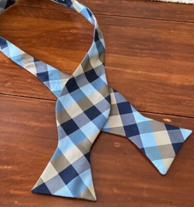 John Sparks New York Plaid Bow Tie  - Picture 1 of 6