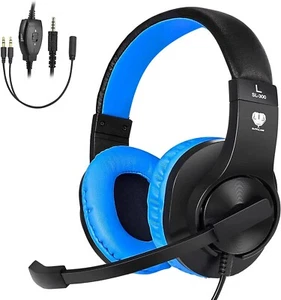 Diwuer Gaming Headset,Xbox One, PS4, Nintendo Switch,Bass Surround Noise Cancel - Picture 1 of 6