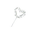 Charming Heart Shaped Pearl Cake Topper for Bridal Party Decoration