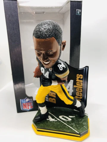 Antonio Brown Steelers FoCo Legends Nameplate Bobble NFL FoCo BOBBLE NEW NIB Cover