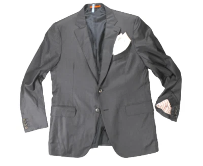 Isaia Mens Blazer Jacket 54 44 Aquaspider 160's Wool Blazer Surgeon Cuff Italy - Image 1 of 4