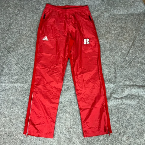Rutgers Scarlet Knights Womens Pants Medium Red White Adidas NCAA Run Ankle Zip Cover