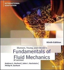 Munson, Young Fundamentals of Fluid Mechanics 9e International edition - Picture 1 of 1