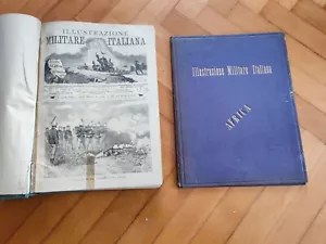 Illustrazione MILITARE Italiana Rilegate 1887-88-89-90 + Alcune tavole CENNI K22 - Bild 1 von 24