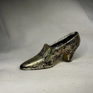 Vintage Victorian Bronze Shoe Pin Cushion Signed JB 3365 White House Souvenir  - Picture 1 of 12