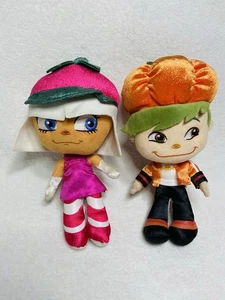 8 Zoll Wreck it Ralph Candy Kid Plushes Gloyd Orangeboar Plüsch + Taffyta Muttonfudge - Bild 1 von 7