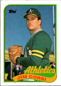 1989 Topps #292 Jim Corsi - Picture 1 of 2