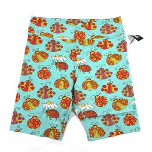 Neu ModCloth x Marisol Muro City Radfahrer Fahrradshorts blau Marienkäfer Größe Large - Bild 1 von 6