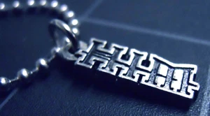 Collar HIM Cadena Inoxidable Nuevo Vintage Pequeño Ville Valo Oy Heartagram Colgante - Imagen 1 de 16