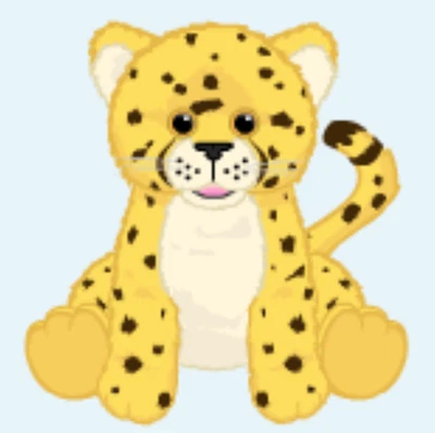 Webkinz Signature Cheetah WKS1007 RARE big cat leopard lion Virtual code msgd - Image 1 of 2