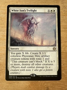 White Sun's Twilight ~ Phyrexia: All Will Be One [ NearMint ] [ Magic MTG ] - Picture 1 of 2