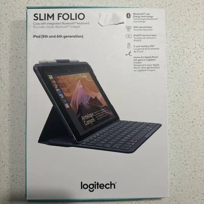 Logitech 920-009017 Cover Case with Bluetooth Keyboard for iPad - Image 1 of 3