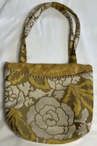MARUCA Purse Shoulder Bag Tote Handmade in Boulder CO USA Floral Fabric EUC - Picture 1 of 17