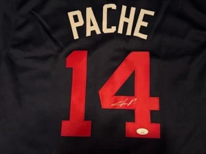 Christian Pache handsigniertes individuelles Trikot Braves, A’s, Phillies mit Echtheitszertifikat - Bild 1 von 2