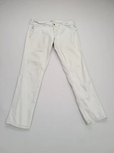 LEI Pants Junior Size 15 White Casual Regular Fit Outdoors Teen Girls - Picture 1 of 7