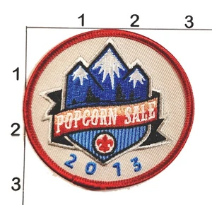 2013 Popcorn Vendita Patch BSA Boy Scouts America Uniforme Ricamata - Foto 1 di 1