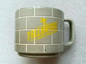 TELLURIDE Colorado Cup - Tazza sci grafica rialzata design mattoni grigi SMS306CNDBK - Foto 1 di 6