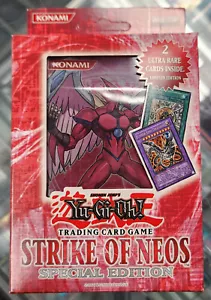 YUGIOH STRIKE OF NEOS SPECIAL EDITION MINI BOX (3 BOOSTERS PACKS) FACTORY SEALED - Picture 1 of 3