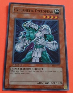 Cybernetic Cyclopean - 1st Edition Common - Cybernetic Revolution - YGO - Picture 1 of 1