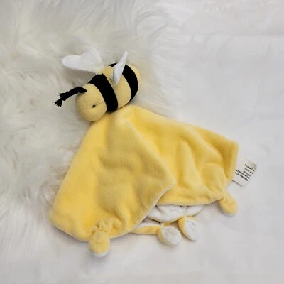 Burts Bees Bumble Bee Lovey Manta de Seguridad para Bebé Amarillo Algodón Orgánico  Foto 1 de 4