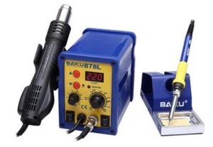 Hot air soldering station 878L LED digital display electric hot air soldering - Picture 1 of 6