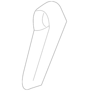 Genuine Nissan Release Handle 90610-3LM0D