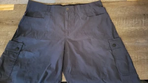 Herren Orvis Polyester Cargo Shorts Stretch Bund Größe 38 - 9 Zoll Schrittlänge - Bild 1 von 9
