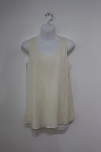 Theory Aleukia Glanz 2 Krepp Seidenmischung ärmelloses Tanktop P neu mit Etikett 185 IRRG 2T - Bild 1 von 7