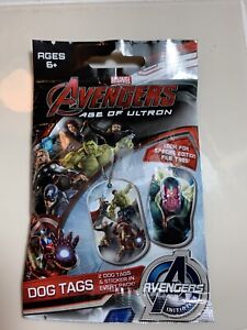 New Unopened Avengers Dog Tag Age Of  Ultron 2015 Movie