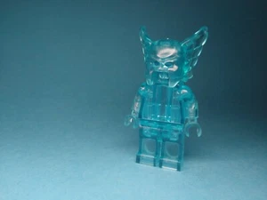 Authentic Lego Transparent Light Blue Hawkman Minifigure (Trans Medium Blue) - Picture 1 of 4